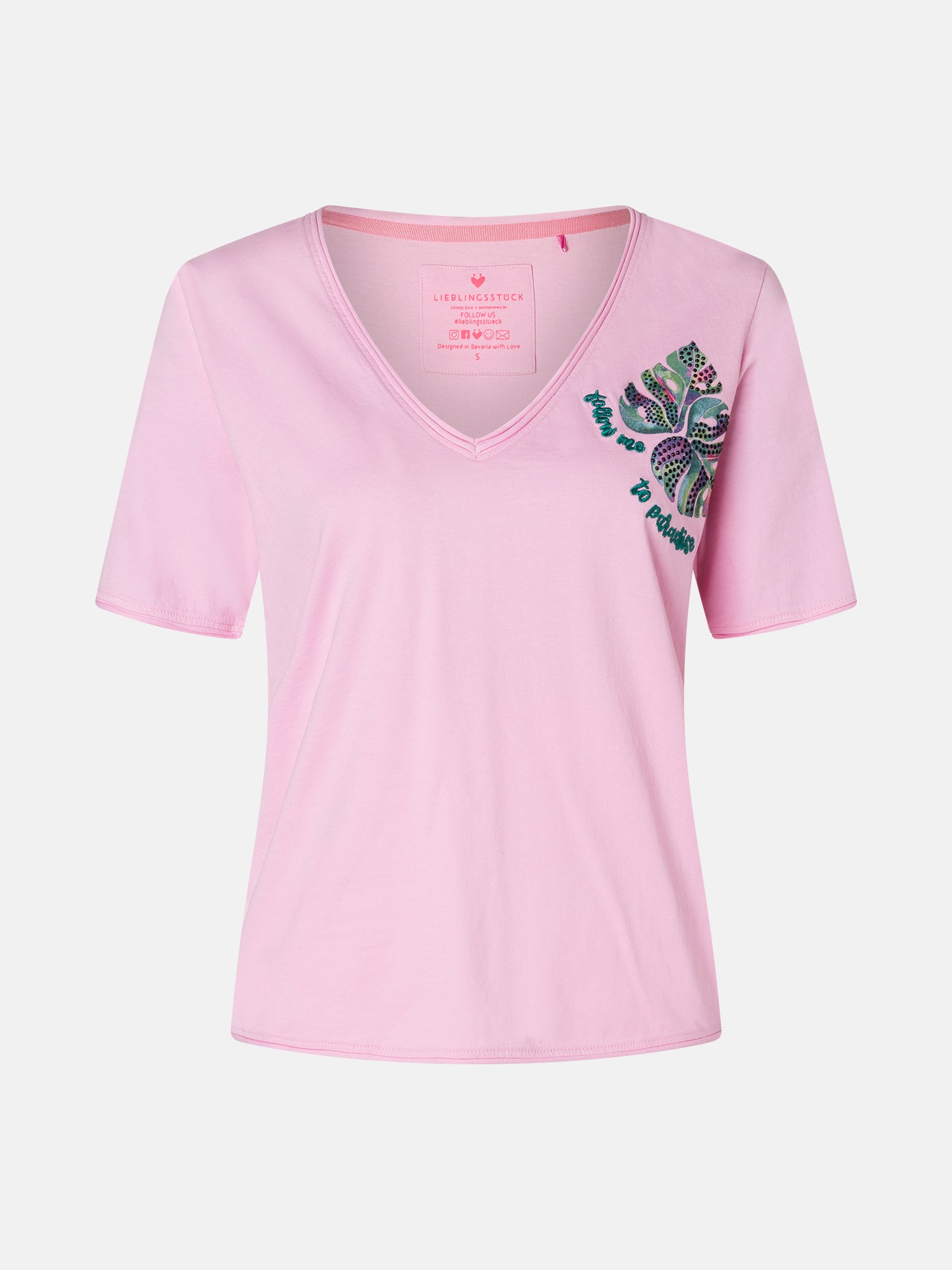 Lieblingsstück CalinaL T-Shirt offwhite aus Baumwolle