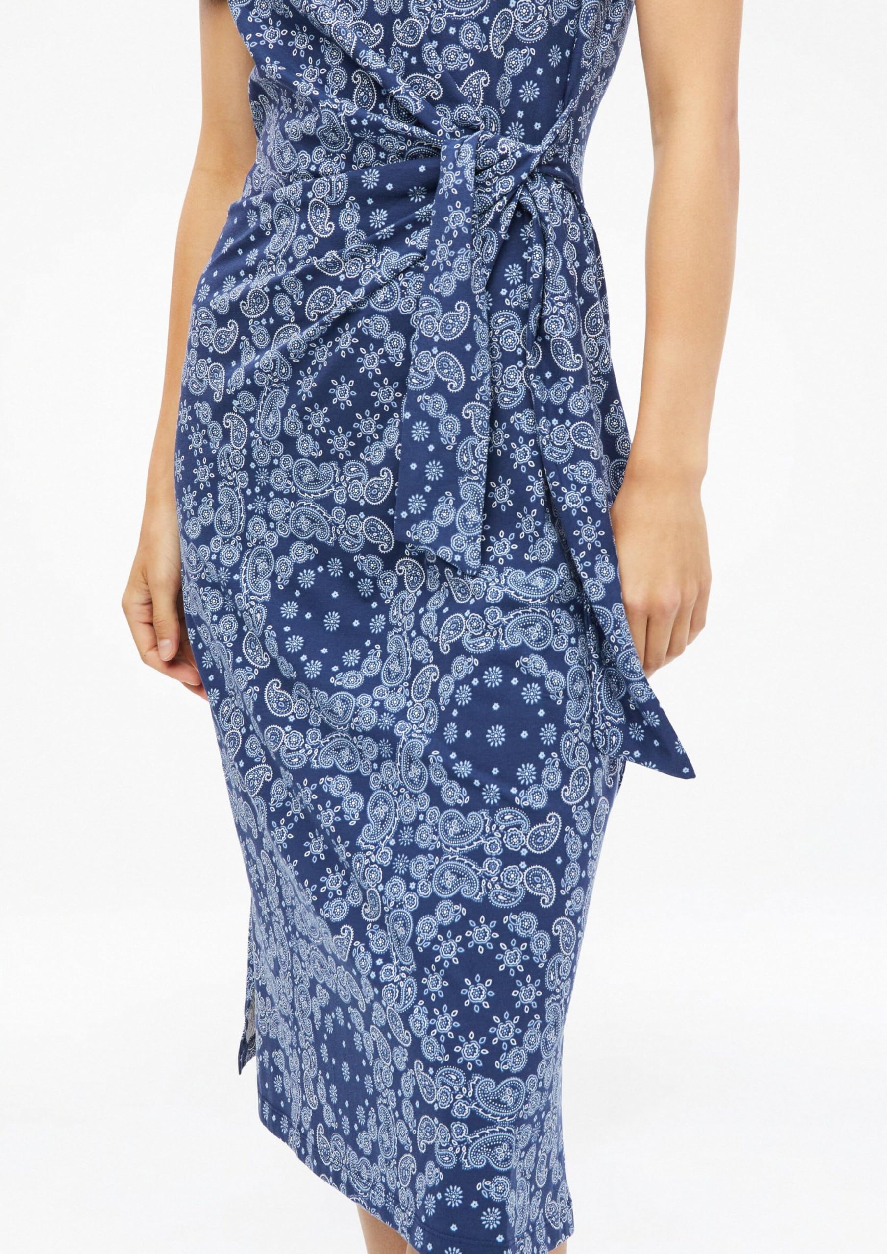 s.Oliver Red Label Midi-Kleid Gr.40 Jersey Print