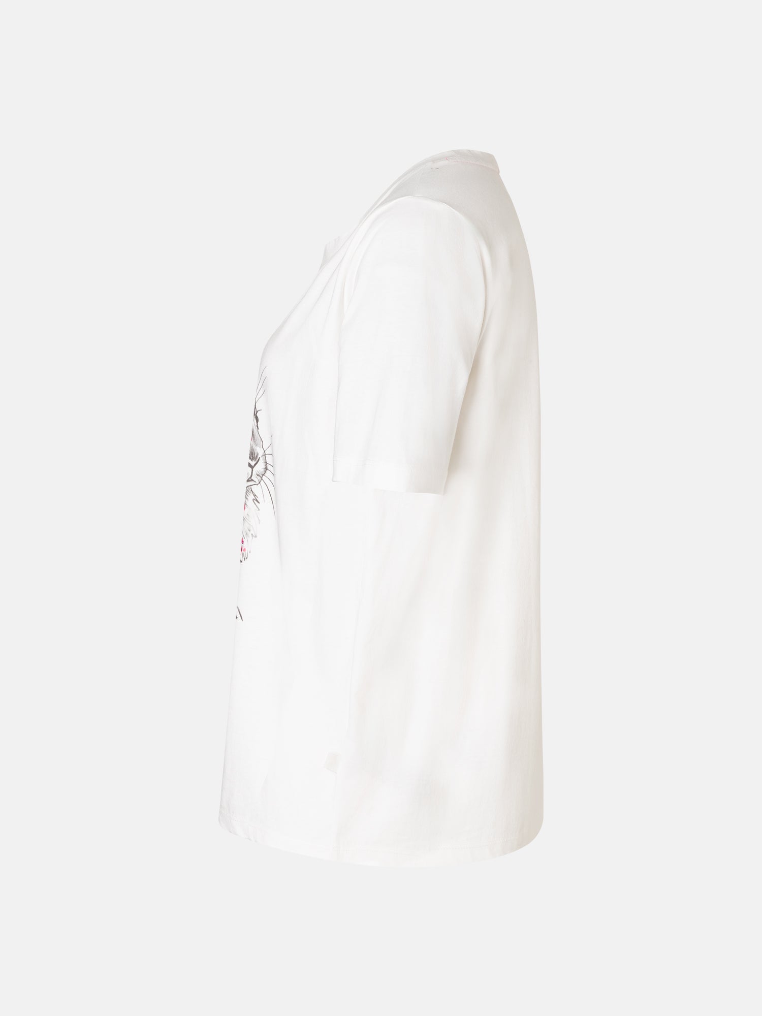 Lieblingsstück CaraL Print T-Shirt aus Baumwolle offwhite