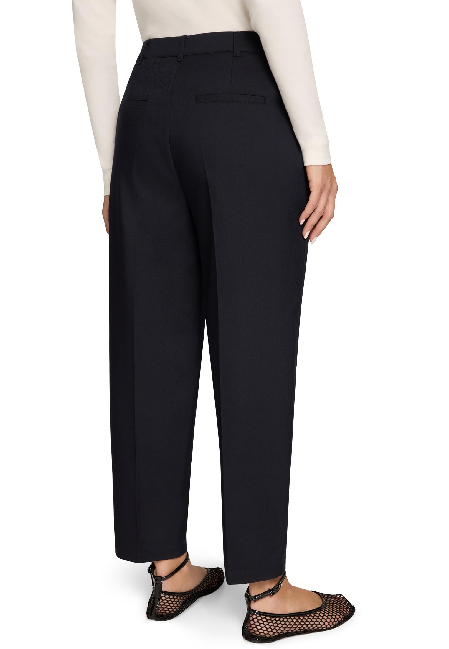 zero Hose mit Bügelfalte 30 Inch Damenhose 40 Hydrangea elegant