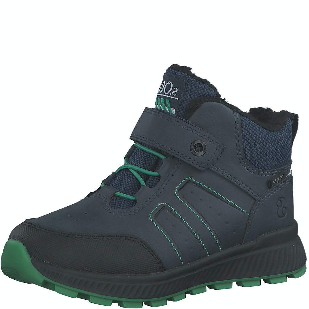 s.Oliver Sneaker Jungs hoch Klett schwarz 32 EU