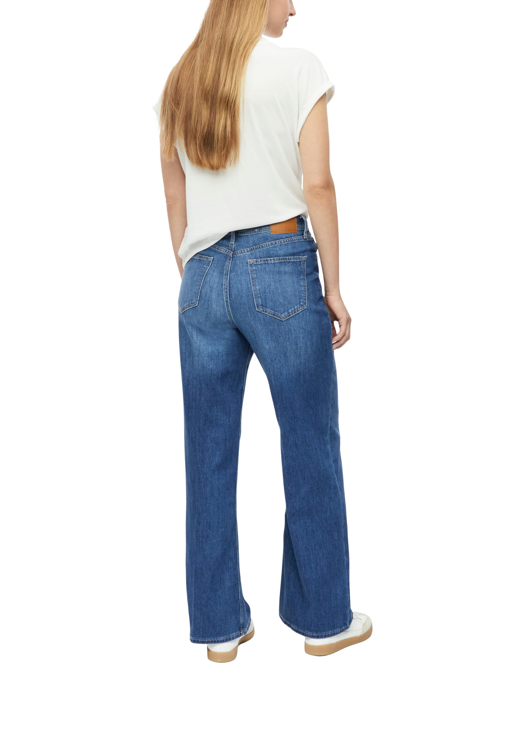 s.Oliver Suri Jeans Wide Leg 34W/30L High Rise
