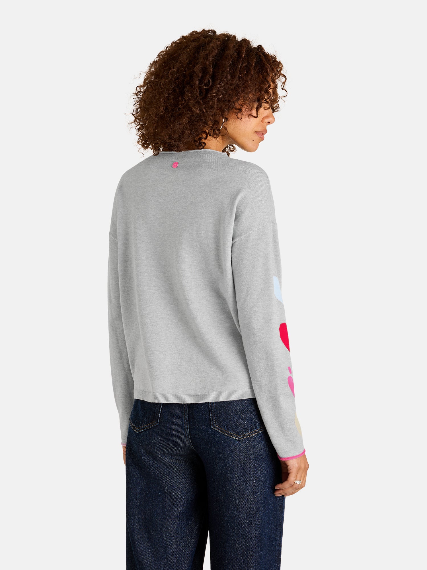 Lieblingsstück LariL Pullover light silver Viskosemix