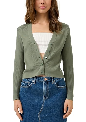 s.Oliver QS 2175149 Strickjacke Damen M grün