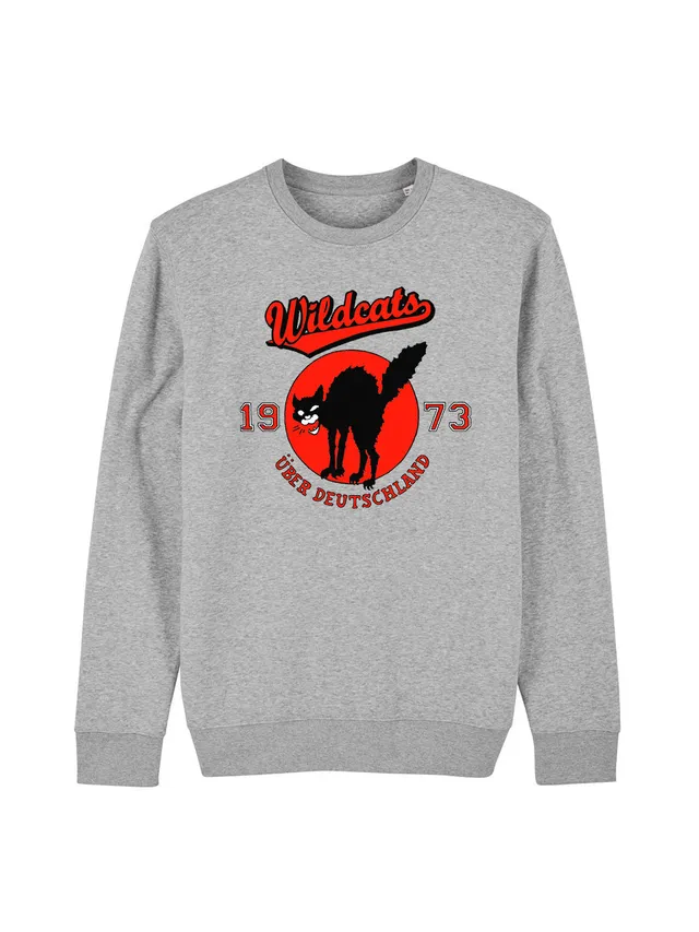 dna merch Wildcats Wilde Streiks 1973 Rundhalspullover schwarz