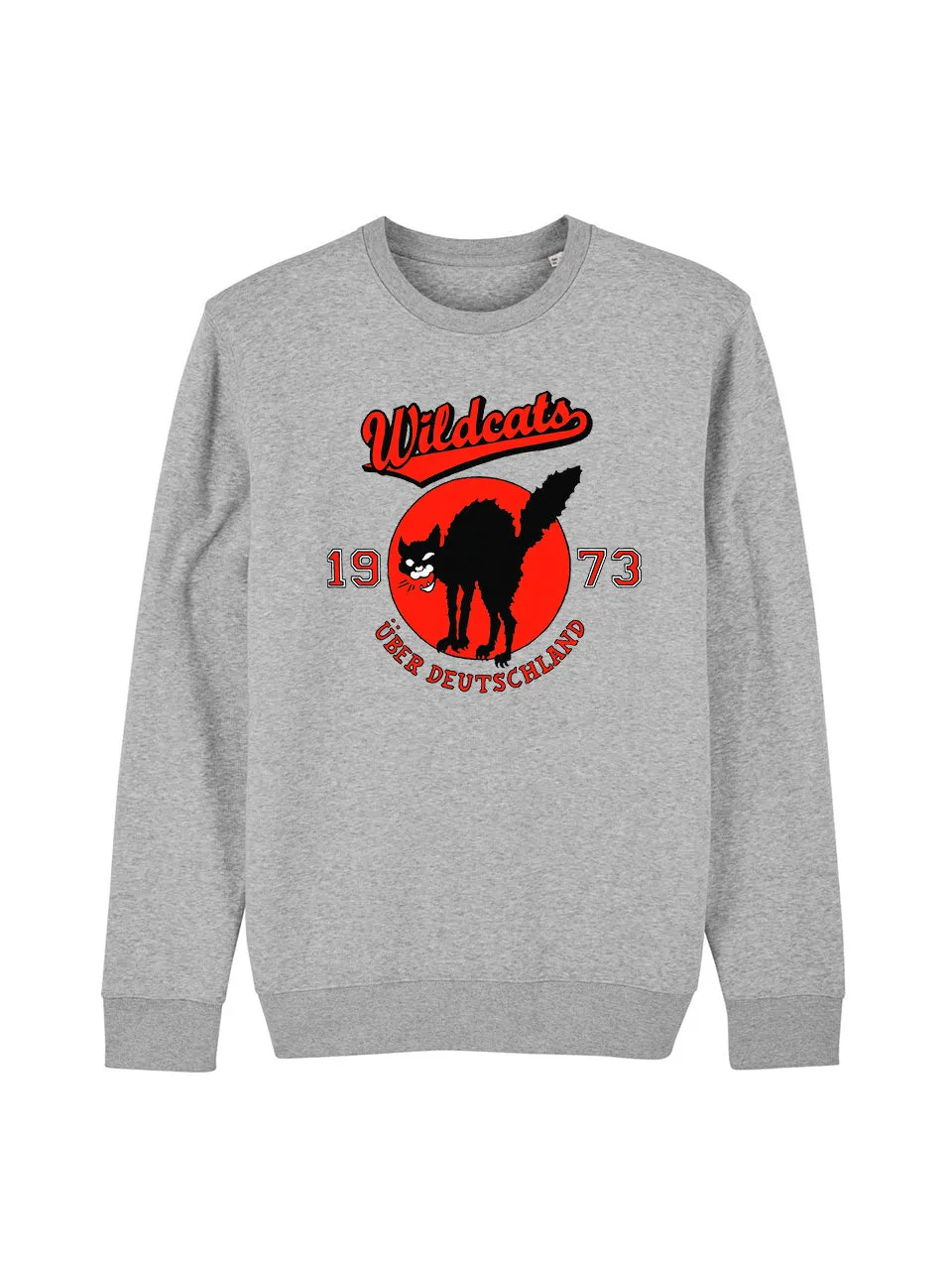 dna merch Wildcats Wilde Streiks 1973 Rundhalspullover schwarz