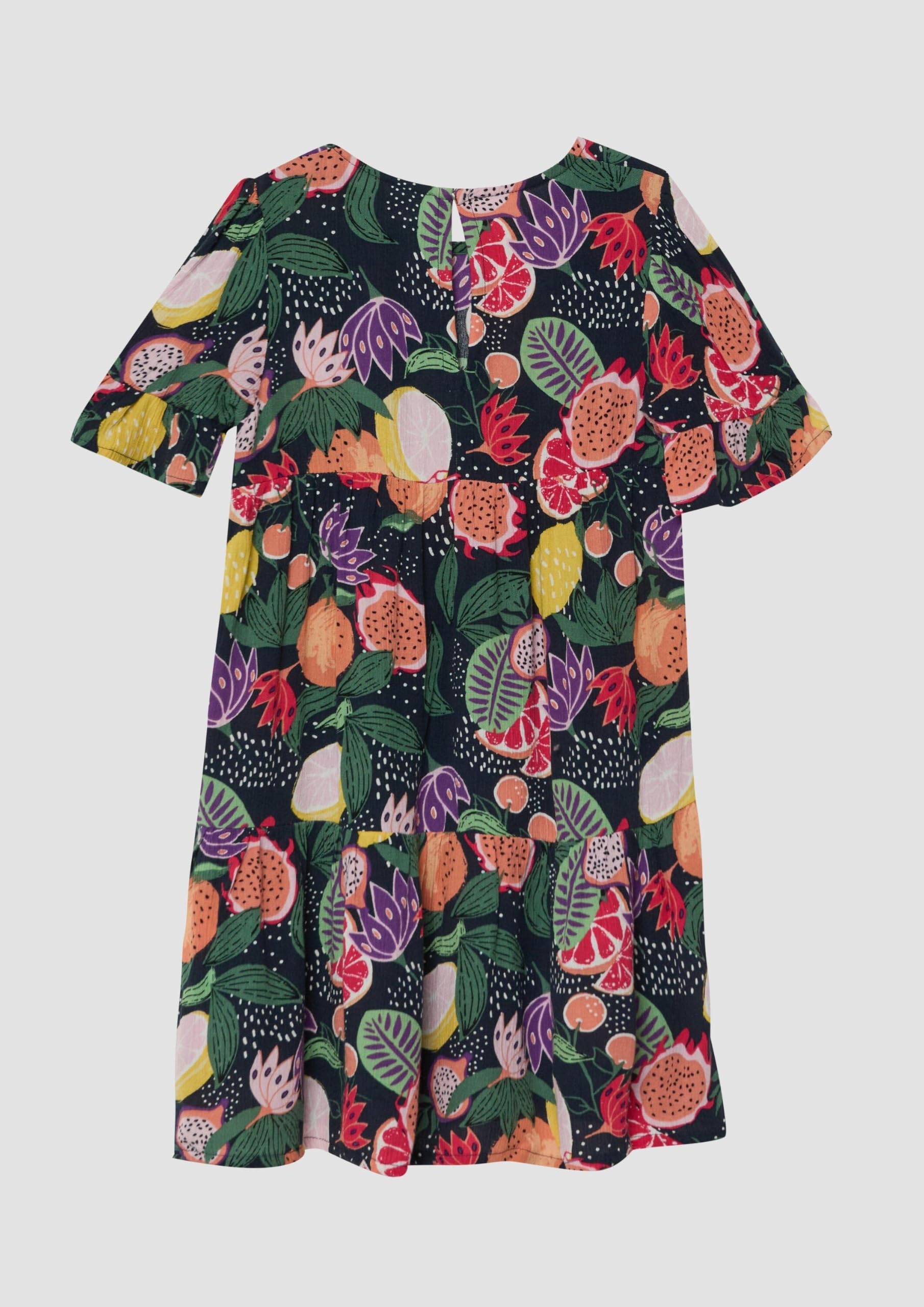 s.Oliver 2178275 Kleid Kurzarm Gr. 104 Baumwolle