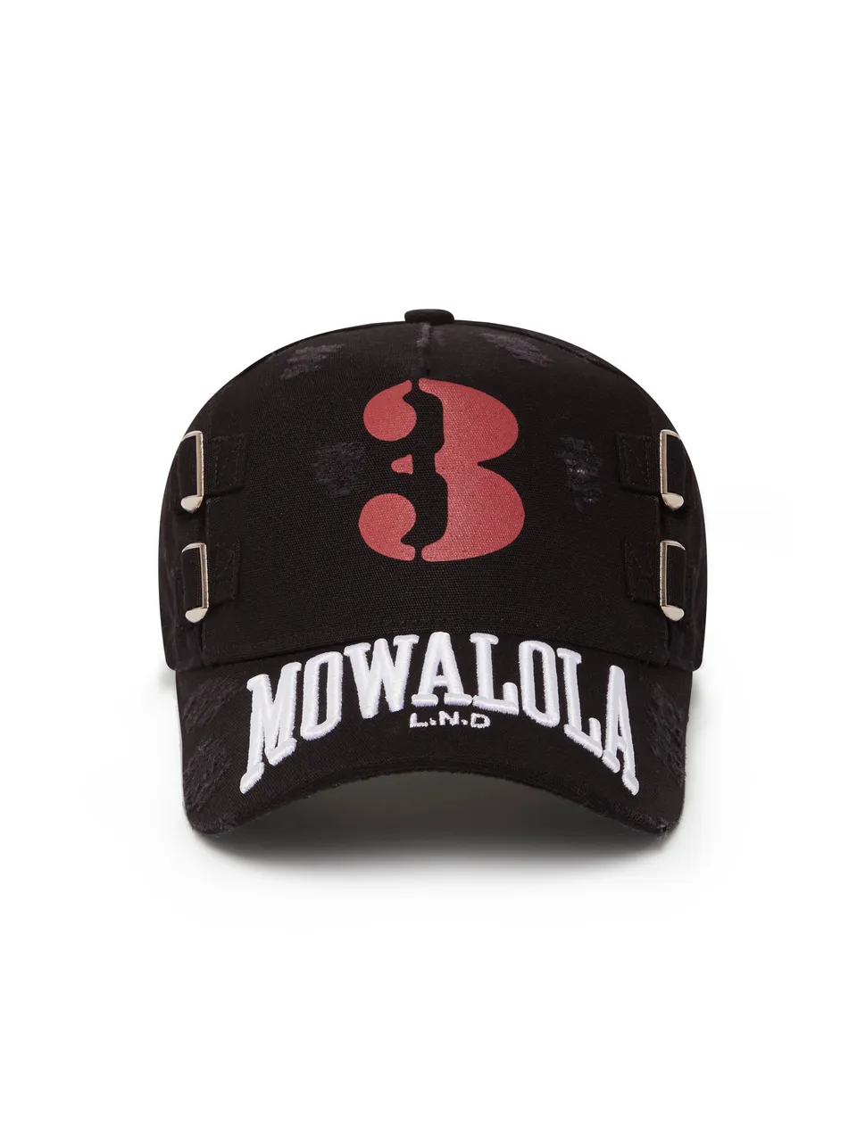 Mowalola Crash Cap Kappe bedruckt OS
