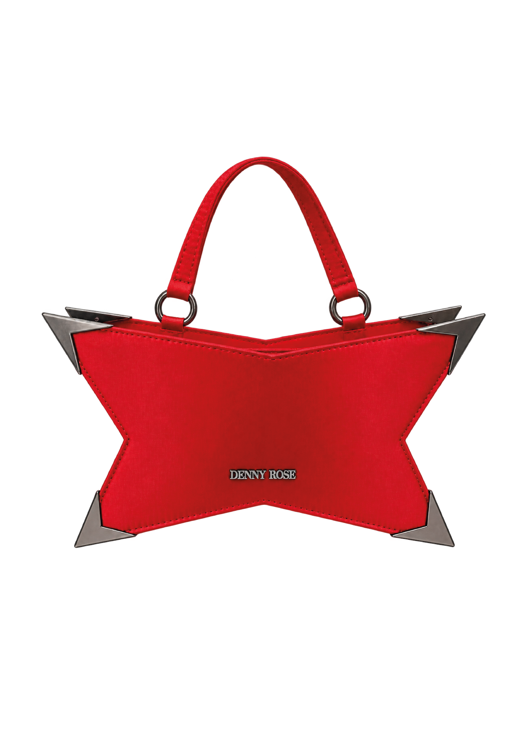 Denny Rose The Star Bag Umhängetasche Rot Satin