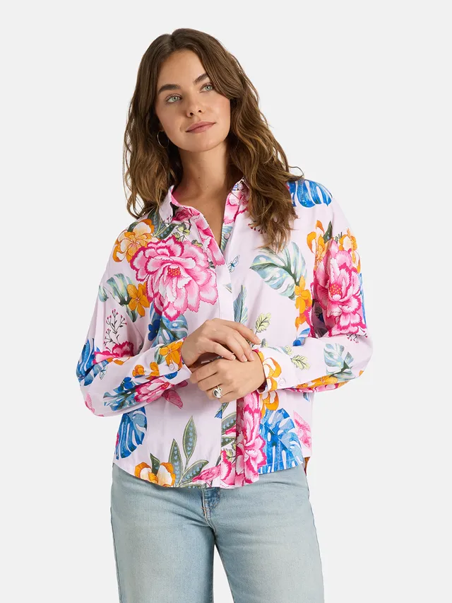 Lieblingsstück OlynnL Bluse pastel pink aus Baumwolle