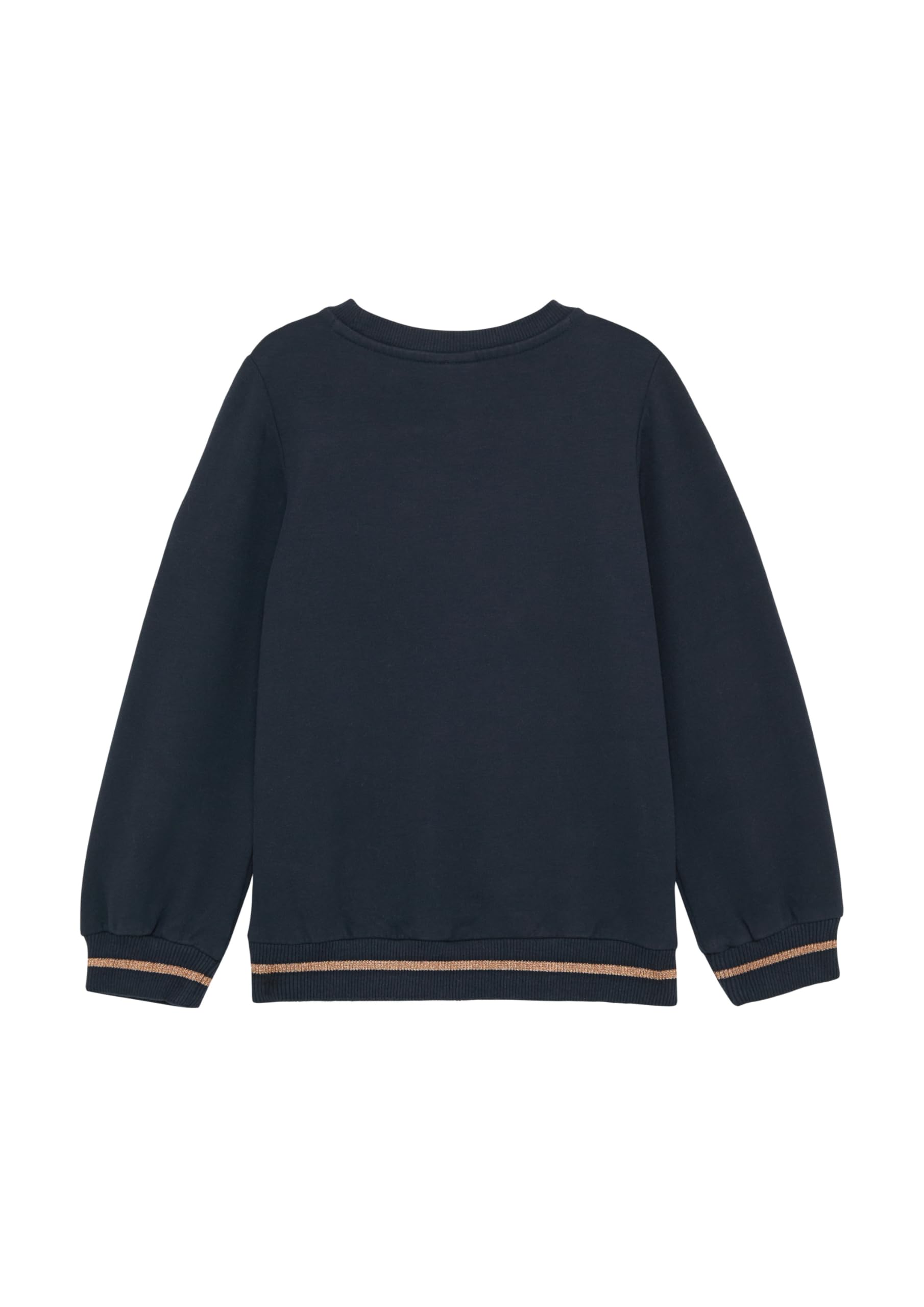 s.Oliver Red Label Sweatshirt Glitzer Pailletten Baumwolle