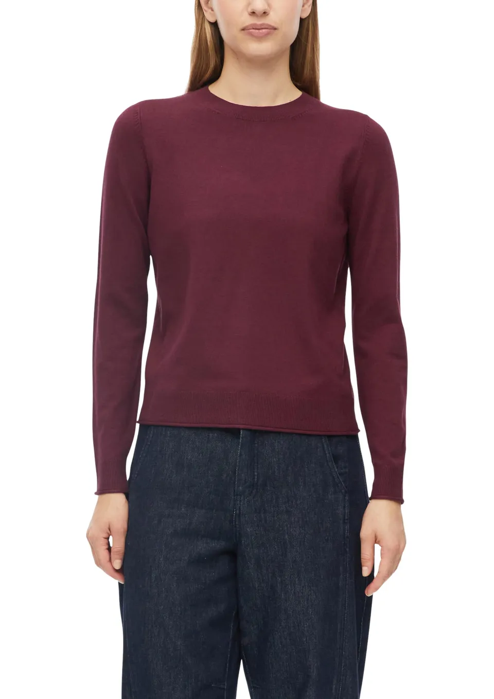 s.Oliver 2181351 Pullover Bordeaux Gr. 42