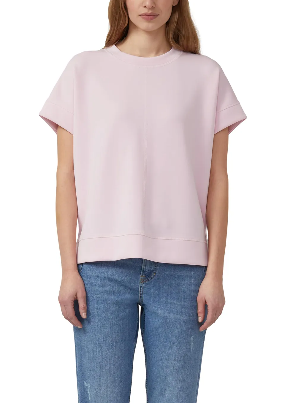 s.Oliver Oversize Sweatshirt Scuba Pullover olivgrün