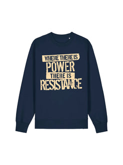 dna merch Power And Resistance Sweatshirt Baumwolle