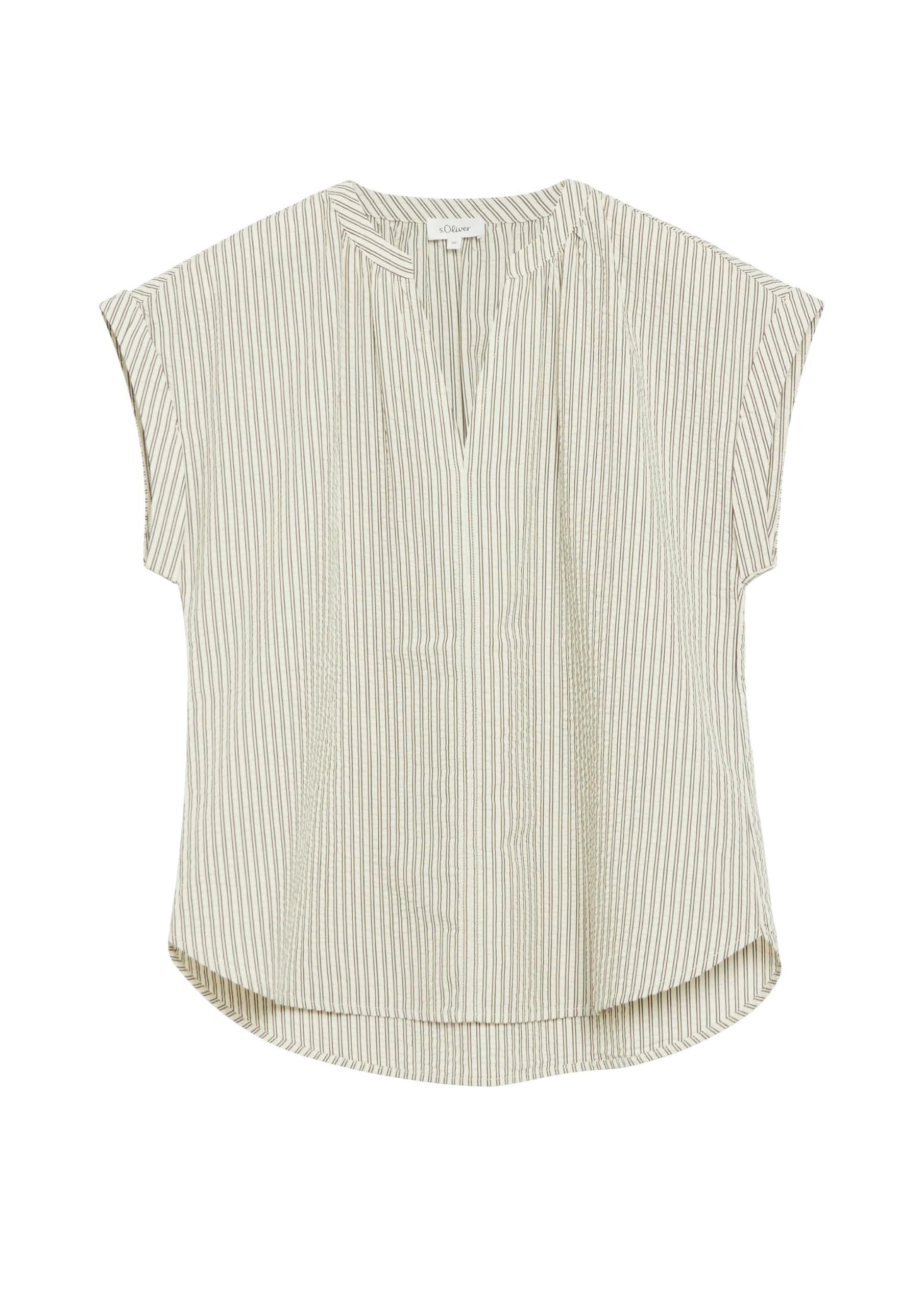 s.Oliver RED LABEL Bluse 36 gestreift Seersucker