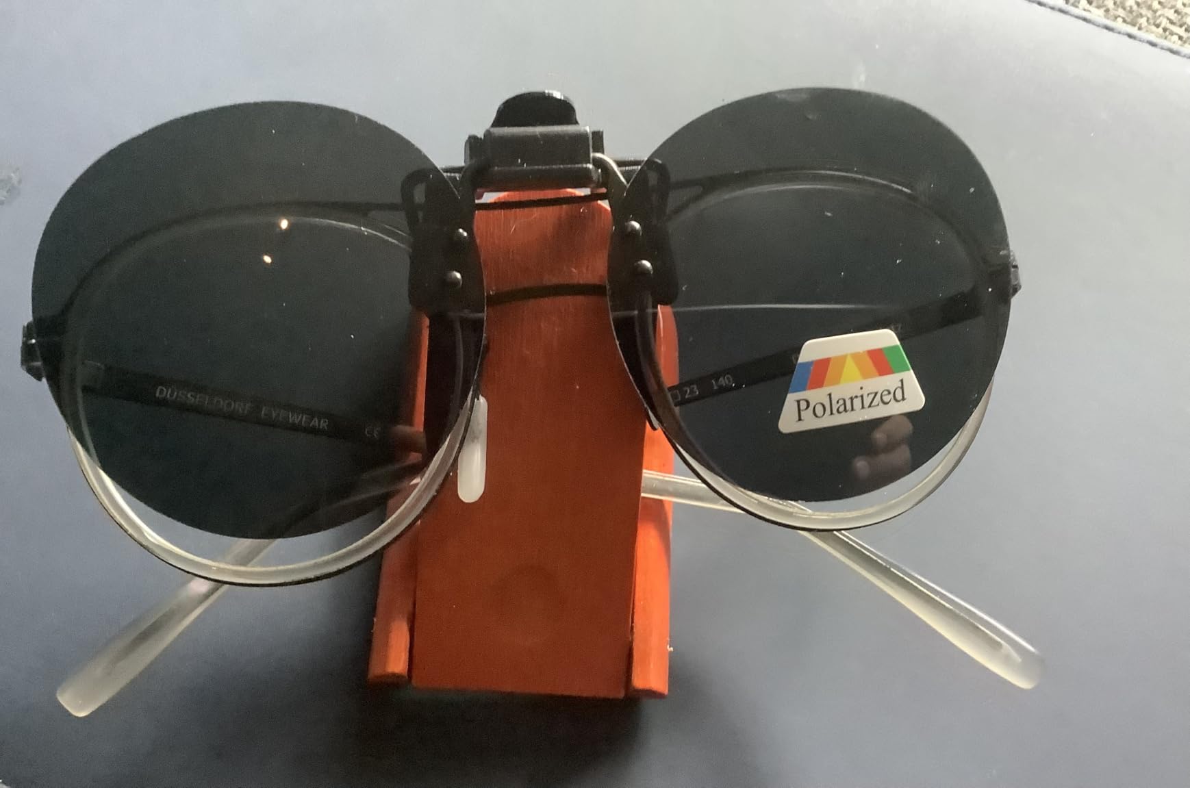 BEZLIT Clip-On Sonnenbrillenaufsatz UV400 Schwarz