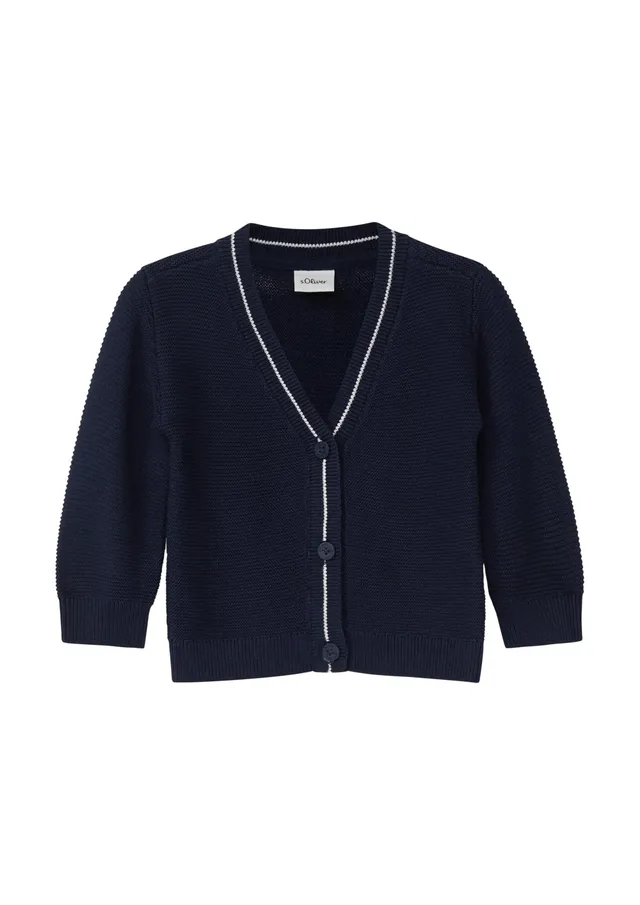 s.Oliver Strickjacke Kontraststreifen Gr. 92 Baby