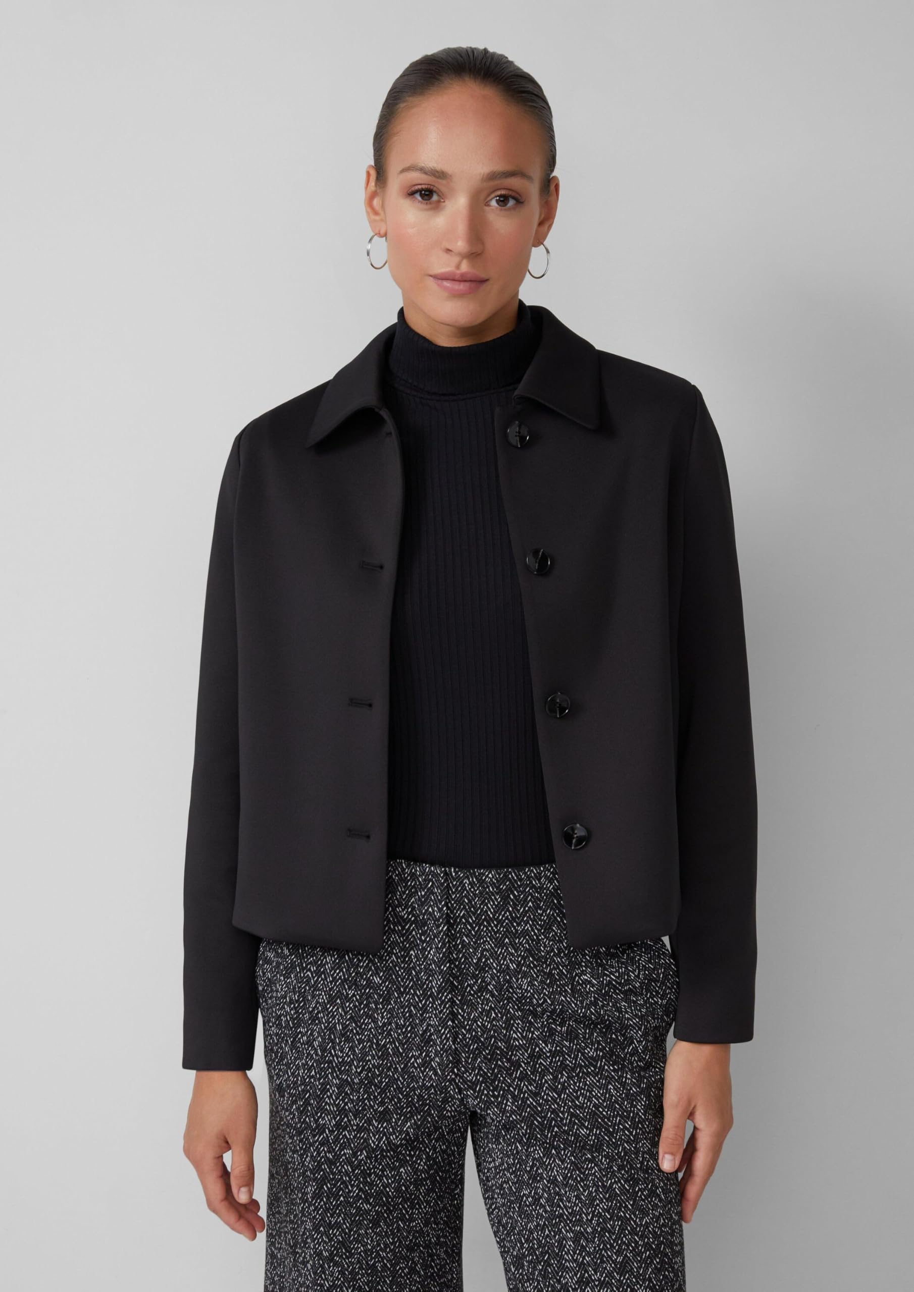 s.Oliver Junior Scuba-Jacke Eingrifftaschen dunkel
