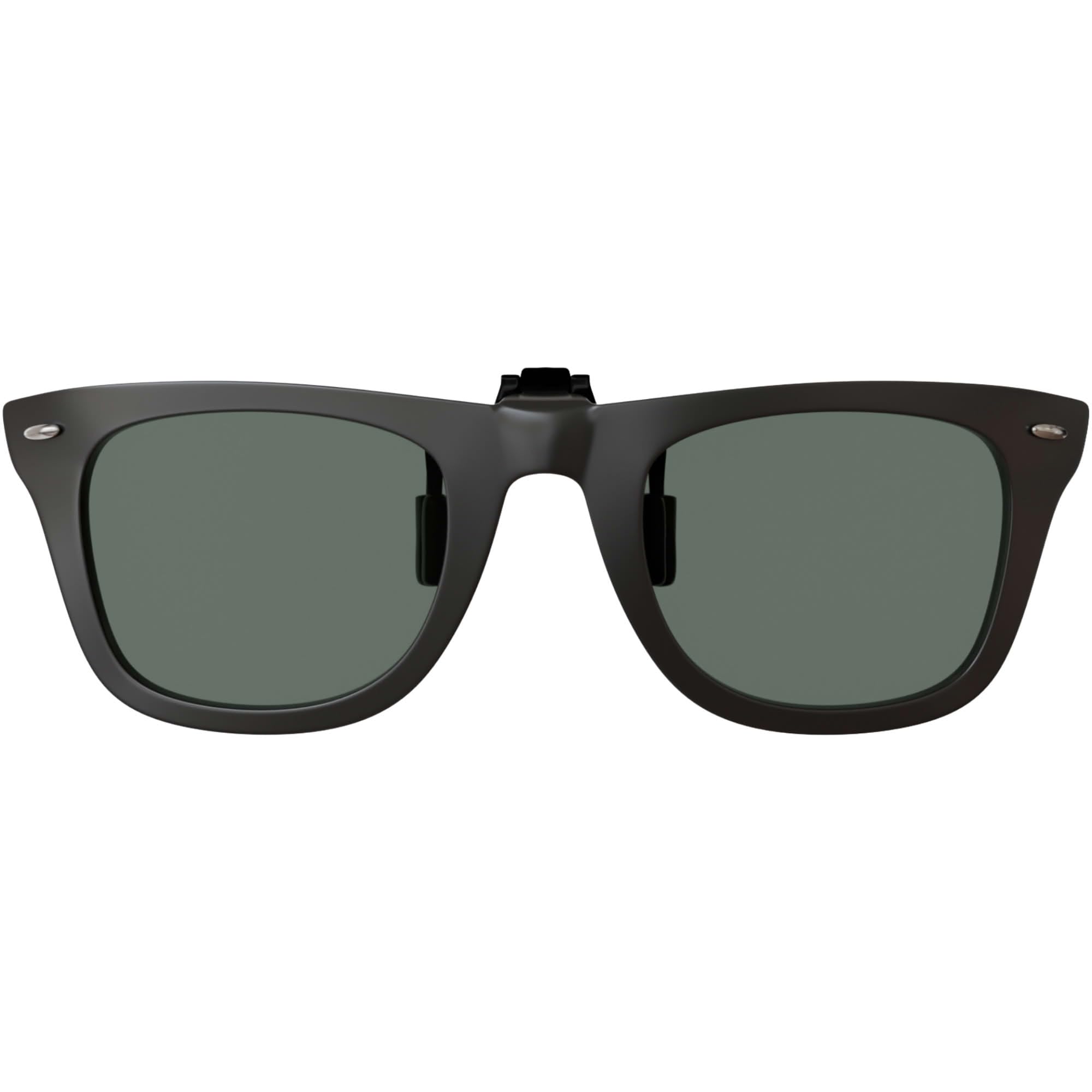 BEZLIT Clip-On Brillenaufsatz Grau polarisiert UV400