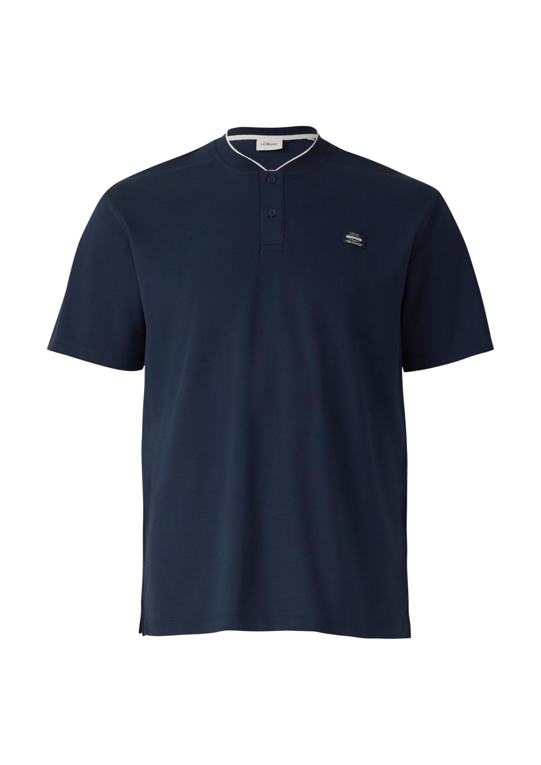 s.Oliver Polo-Shirt Pikée elastisch Navy XXL