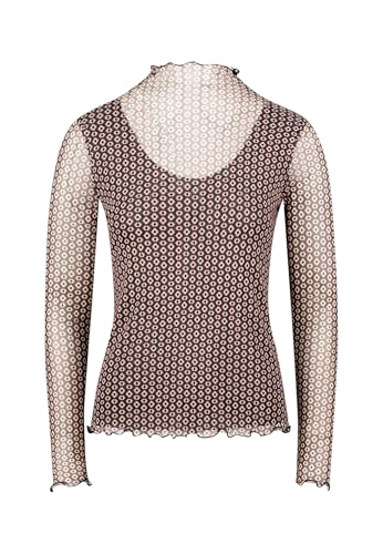 zero Mesh-Shirt Print Damen Gr. 40 grafisch