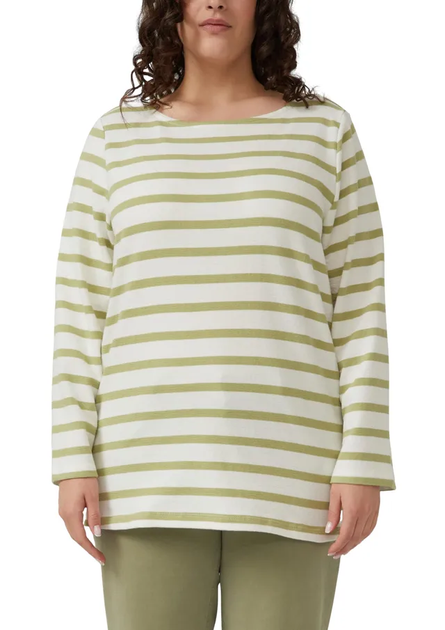 s.Oliver Red Label Sweatshirt weiter Arm 48 gestreift