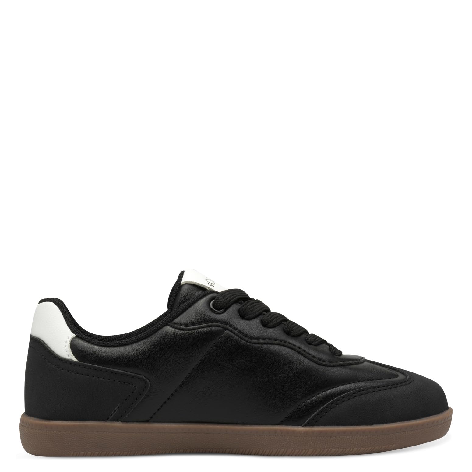s.Oliver Mädchen Sneaker flach Black Comb Schnürer