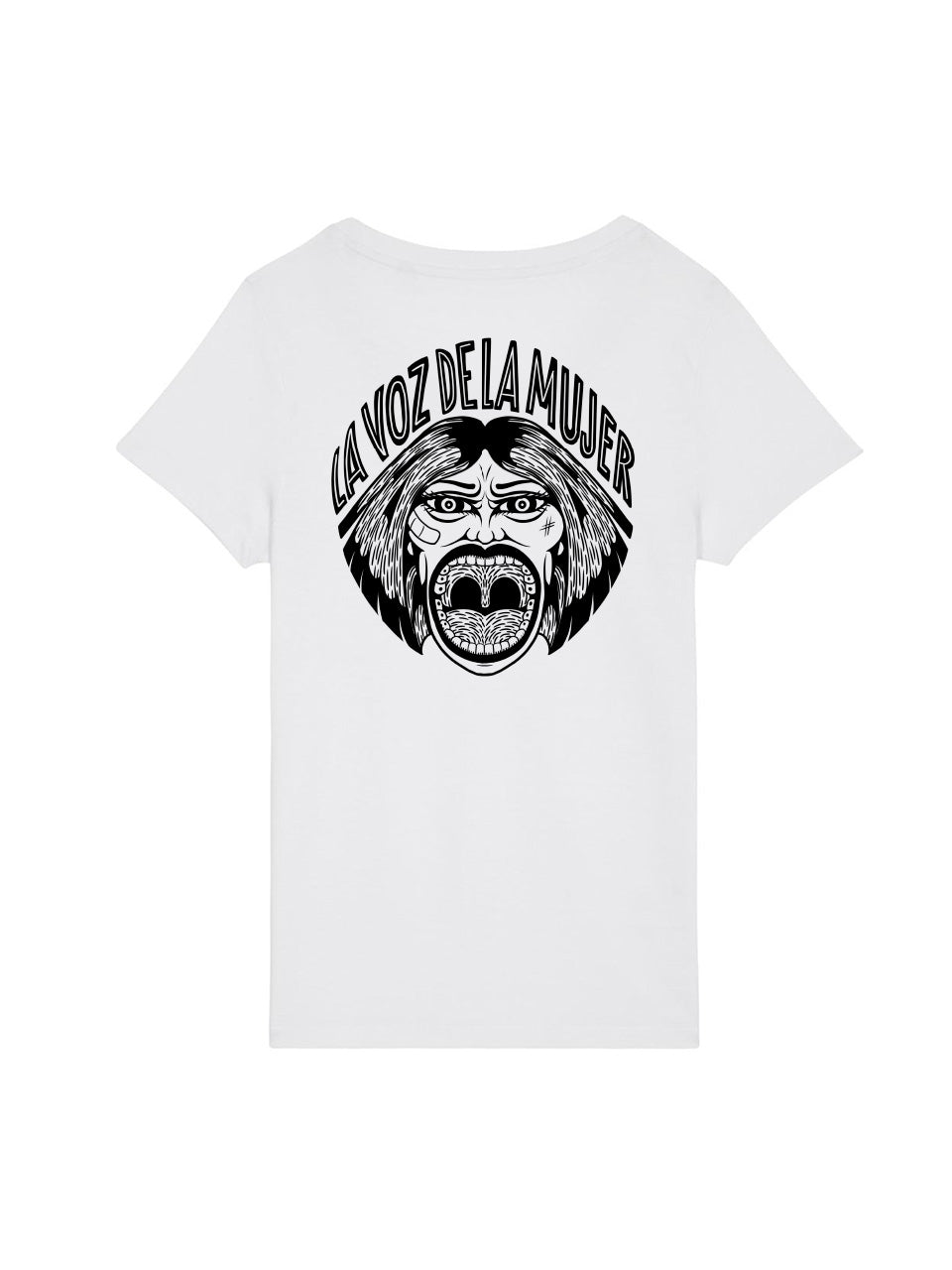 dna merch Stimme der Frau La Voz Mujer Damen T-Shirt schwarz