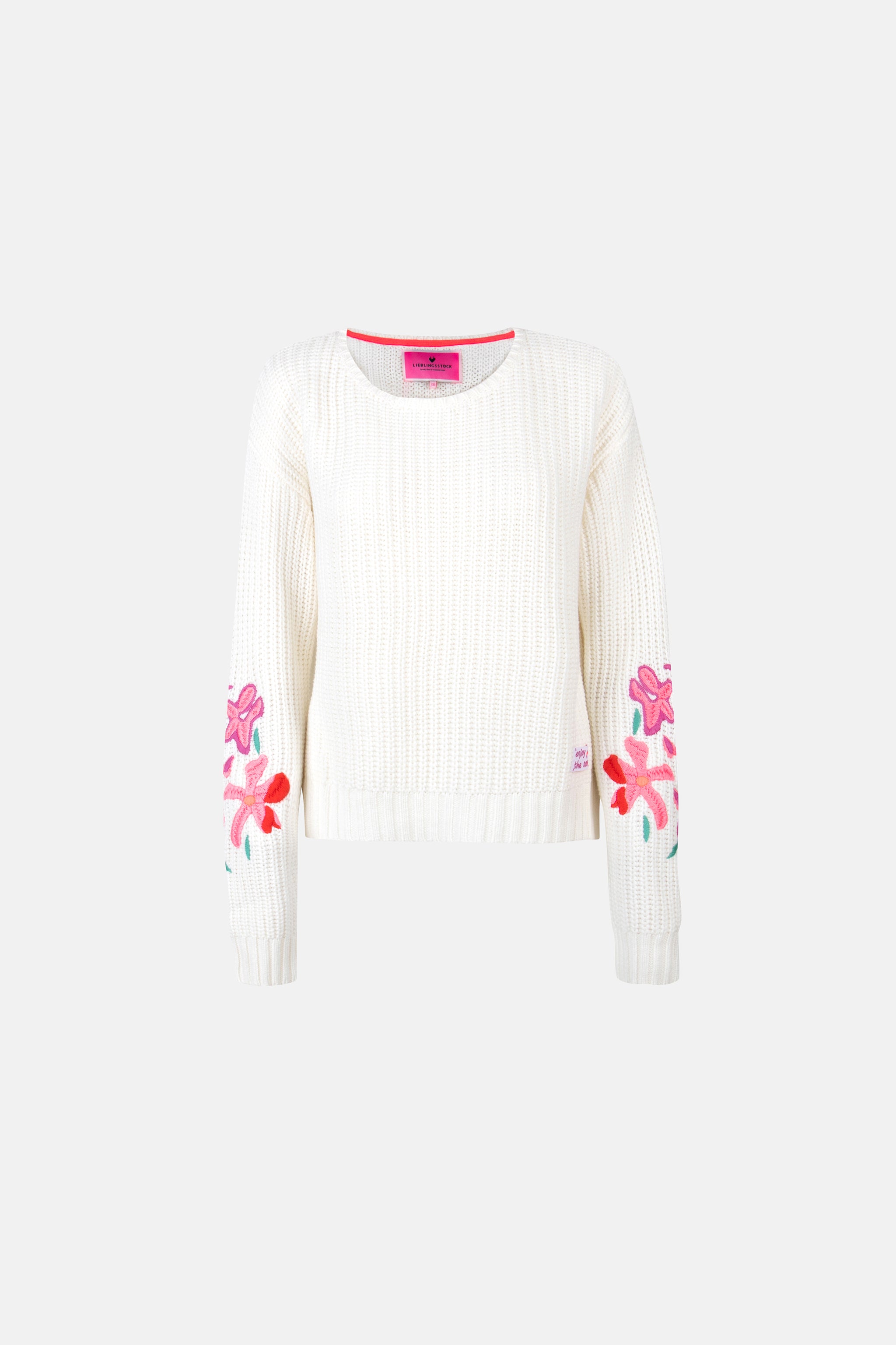 Lieblingsstück AminaL Pullover offwhite Baumwollmix