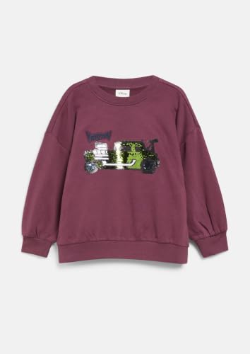 s.Oliver RED LABEL Oversize-Sweatshirt 128-134 Pailletten