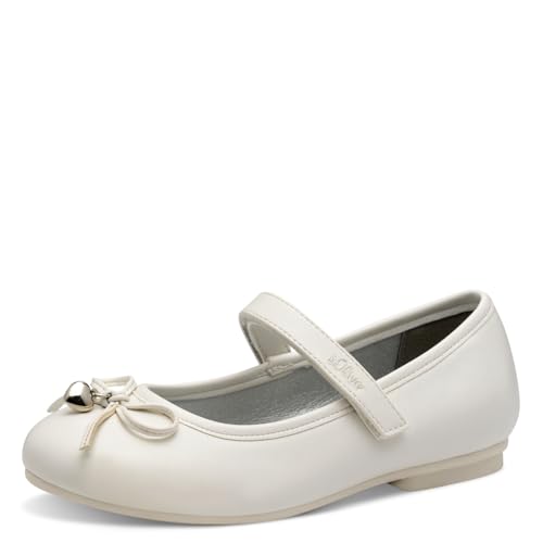 s.Oliver Junior Mädchen Ballerinas Schwarz Schleife