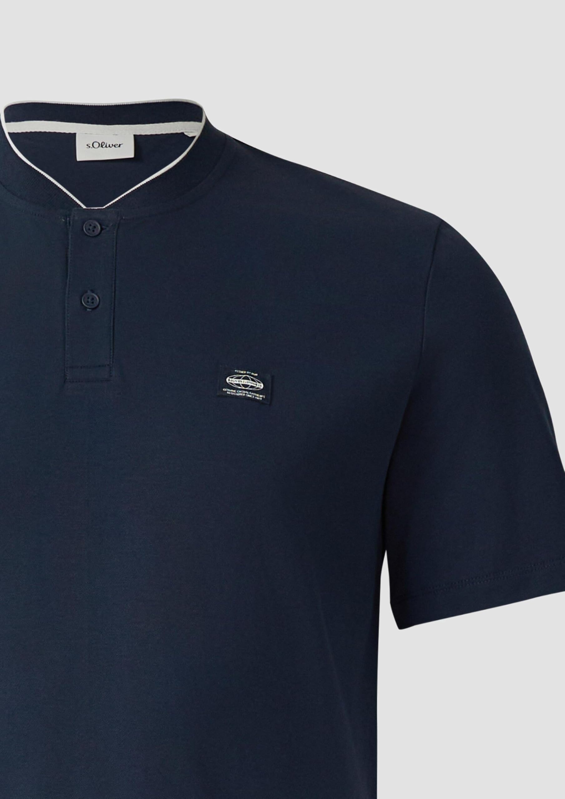 s.Oliver Junior Piqué Poloshirt navy XL elastisch