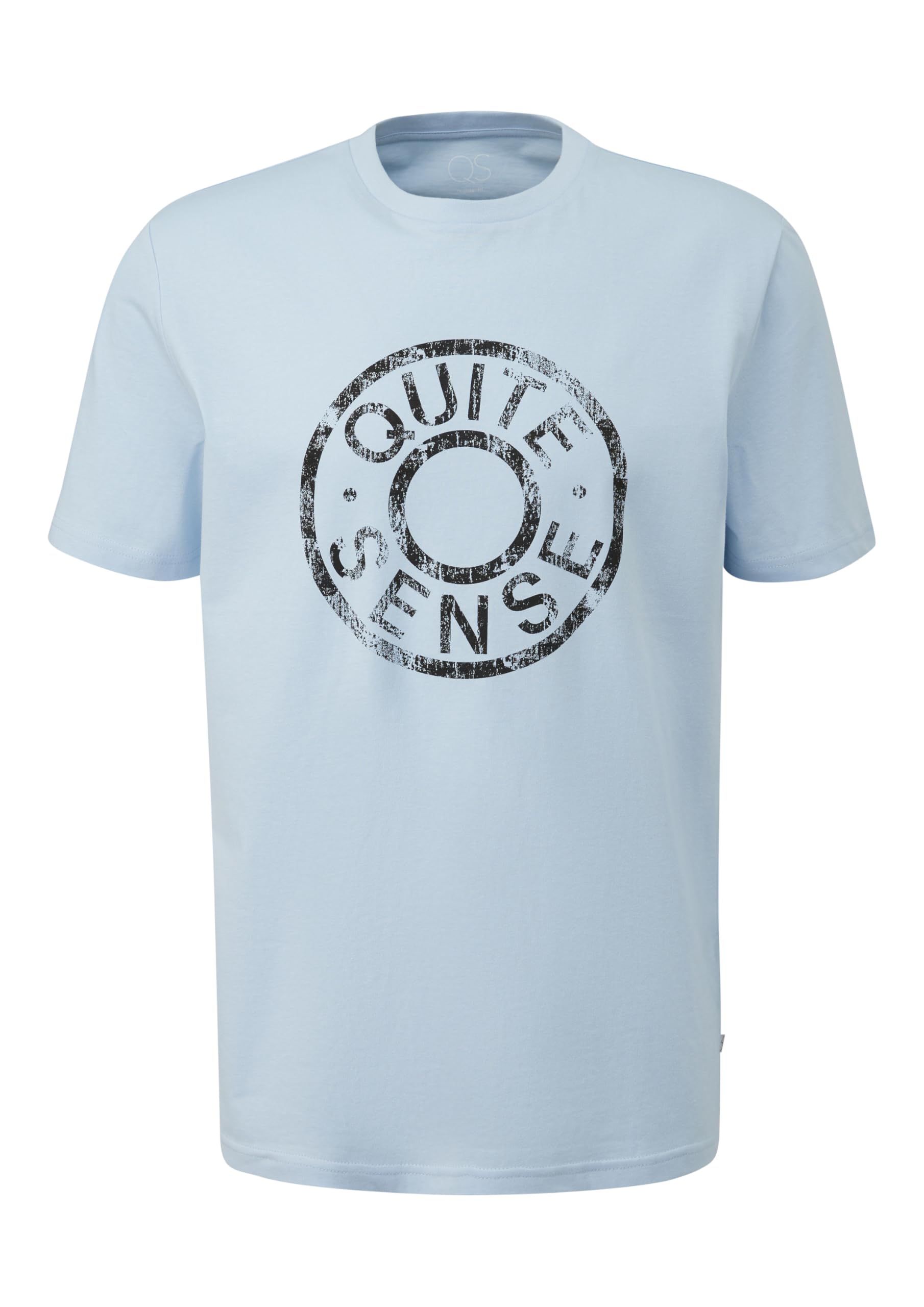 s.Oliver QS T-Shirt mit Frontprint Vintage-Print