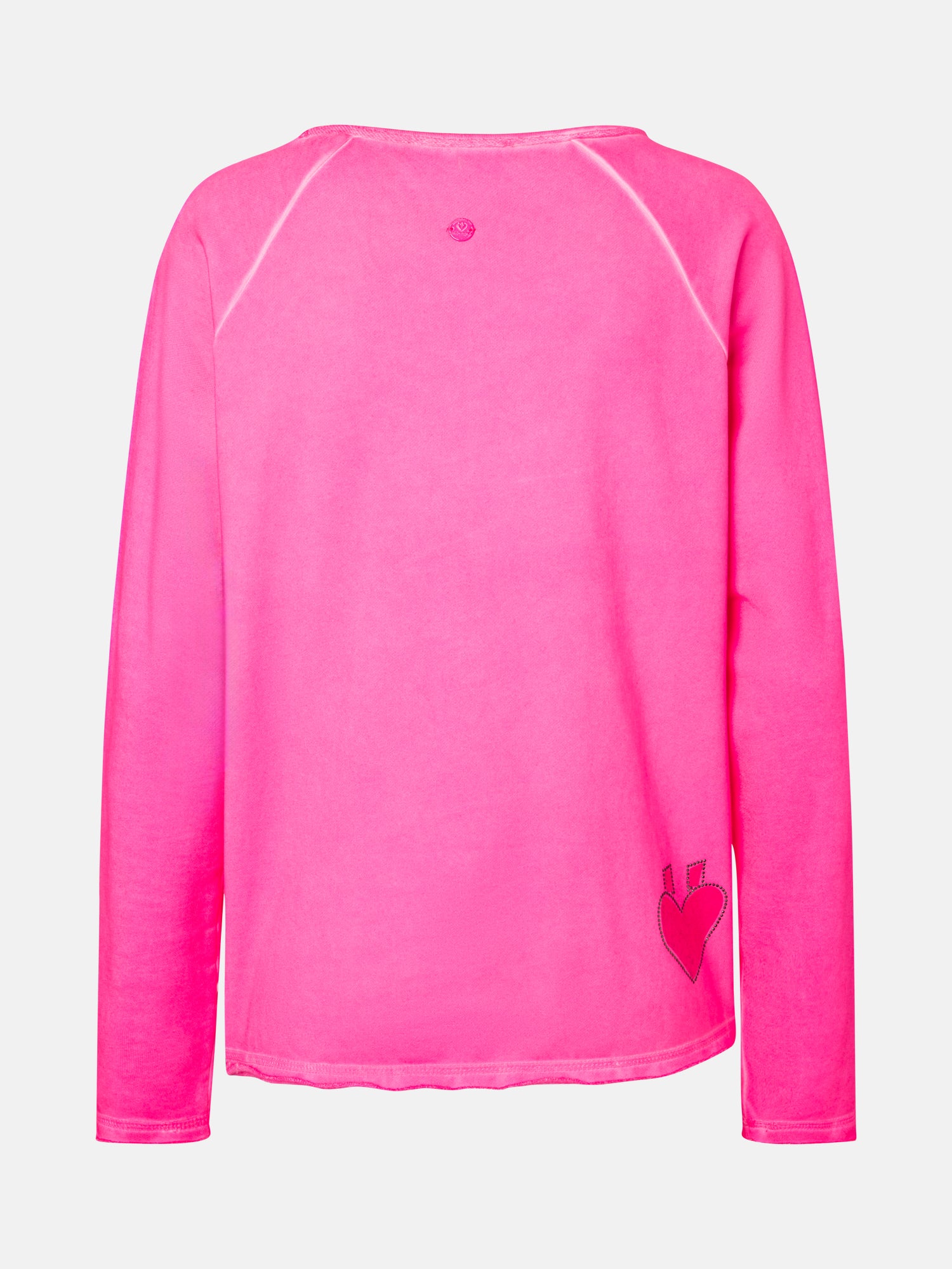 Lieblingsstück TinaL Sweatshirt neon pink aus Baumwollmix