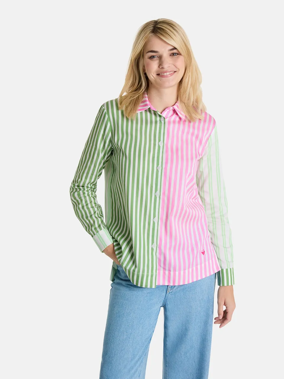 Lieblingsstück EdmiraL Bluse apple green aus Lyocell