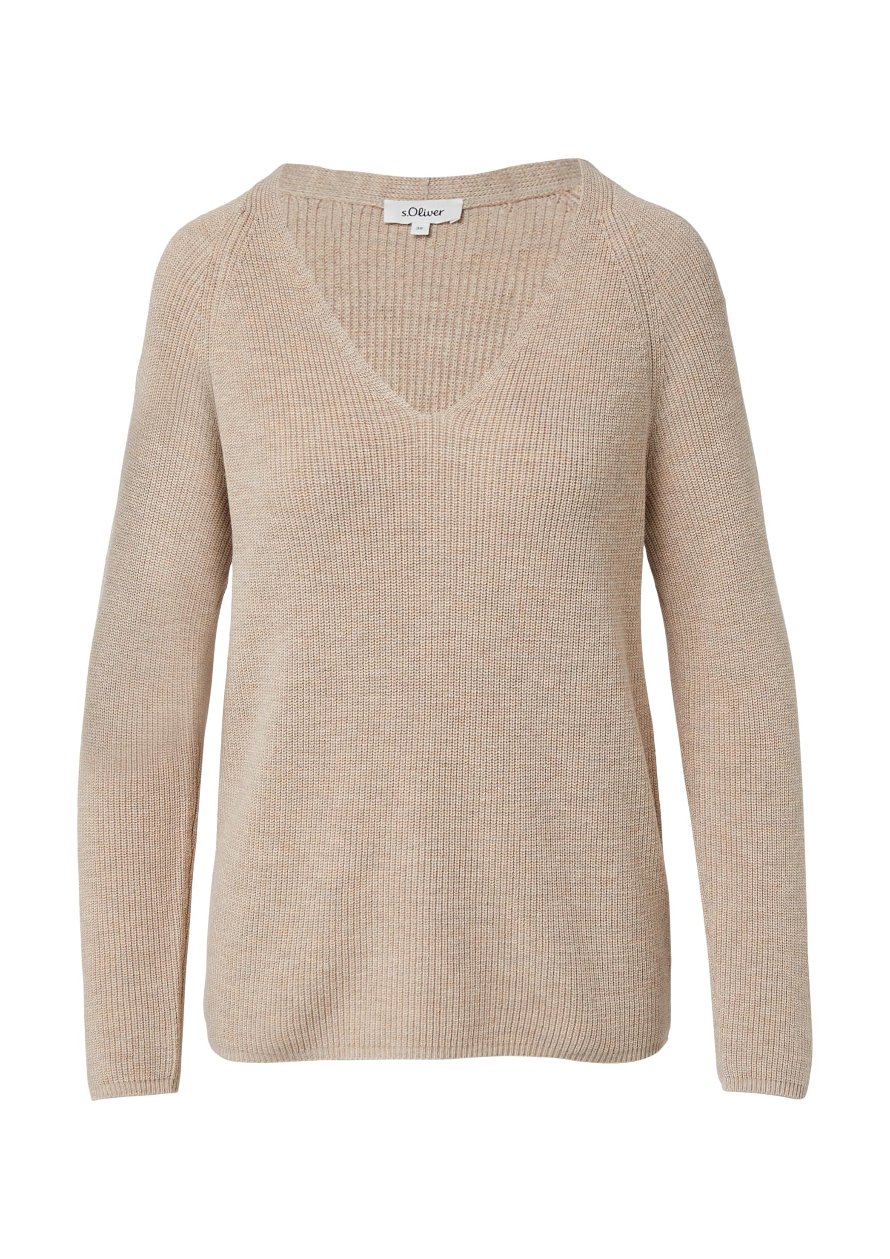 s.Oliver 2168794 Pullover mit Muster bordeaux Gr. 36-48
