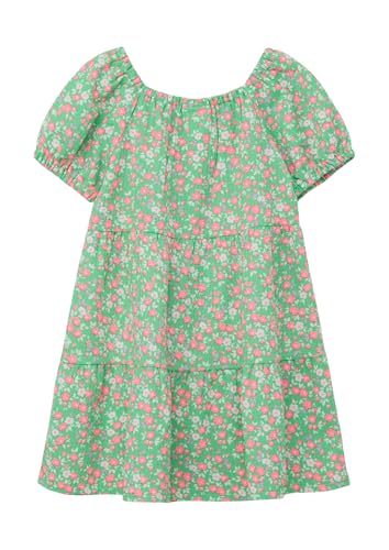s.Oliver Junior Crêpe-Kleid Puffärmel Gr.92