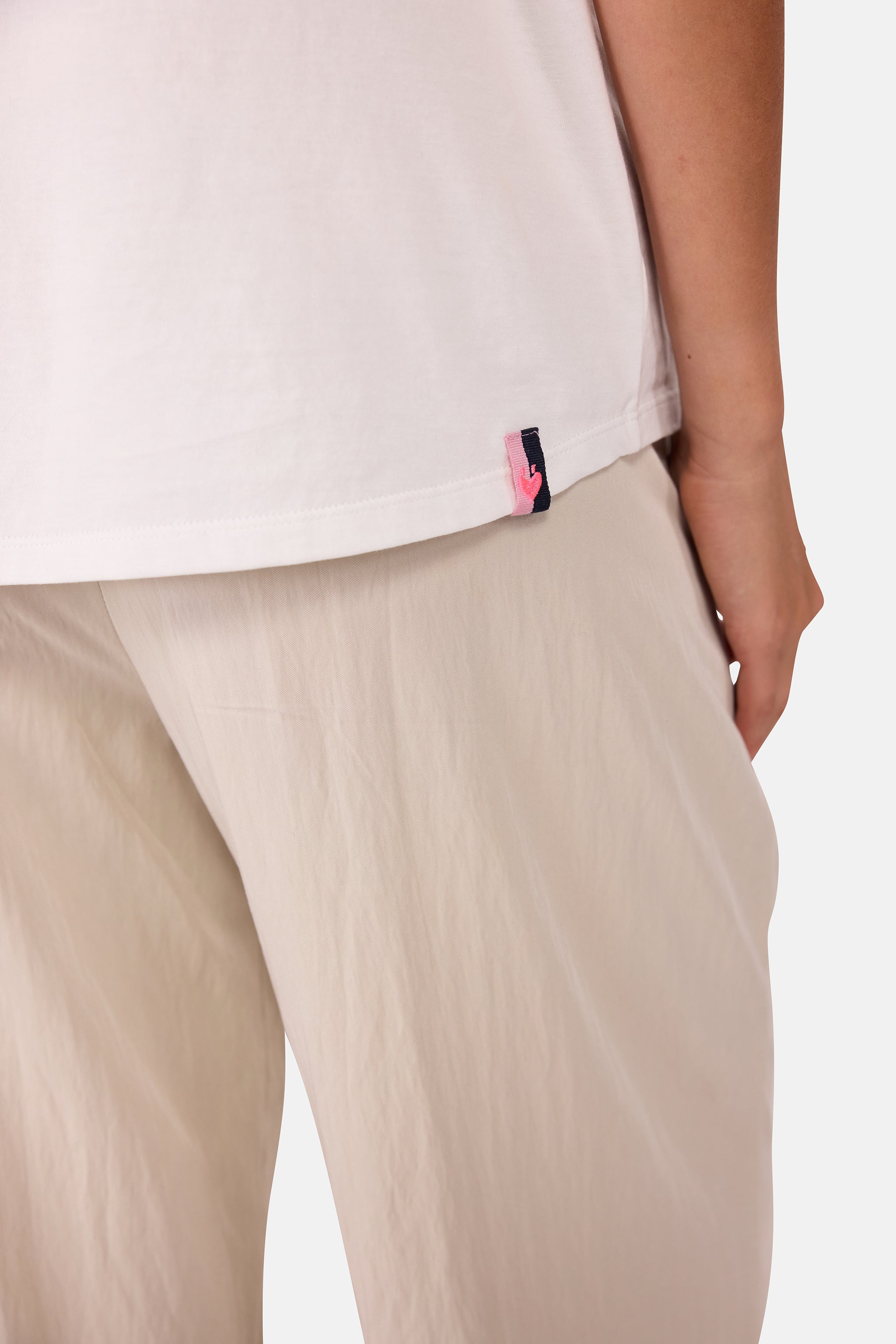 Lieblingsstück DavyL T-Shirt offwhite mit Pailletten