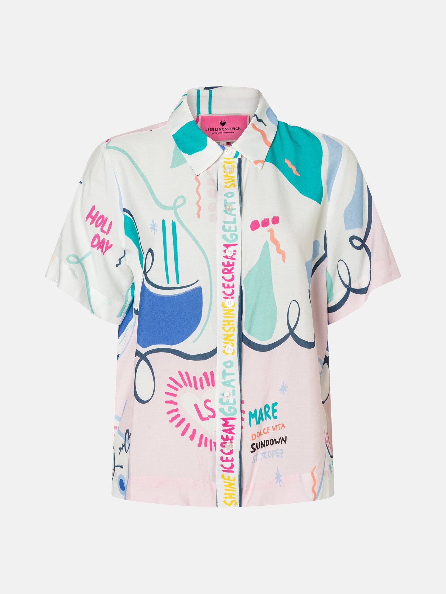 Lieblingsstück FlorenceL Bluse Viskose Print