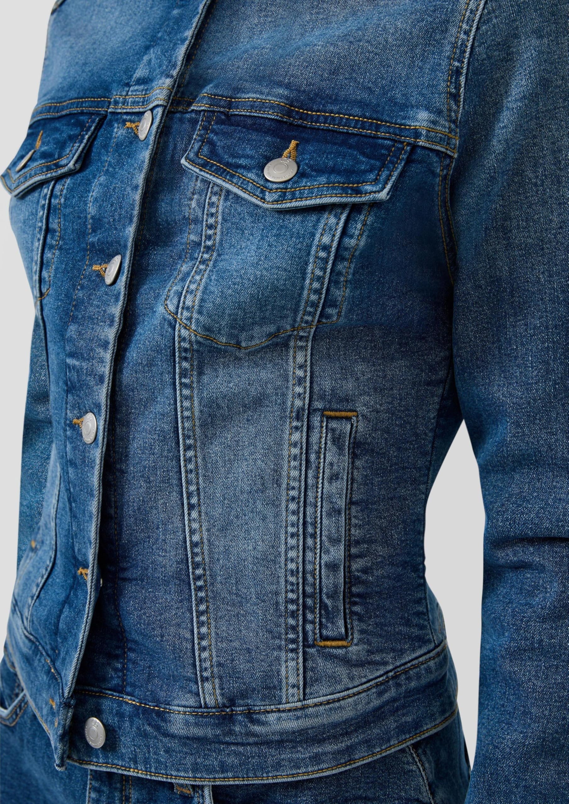 s.Oliver QS Elastische Jeansjacke Gr. L elastisch
