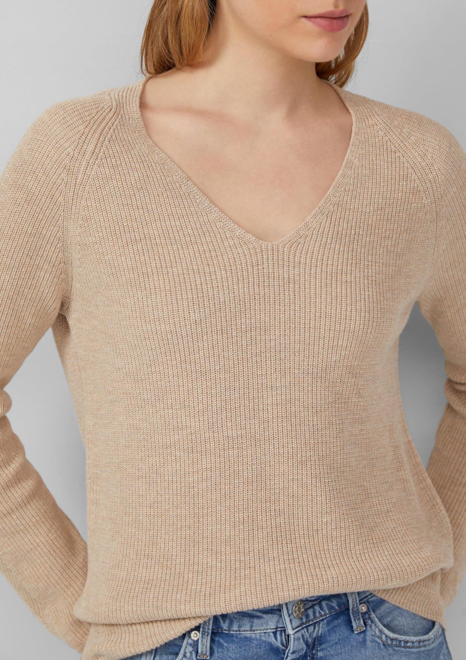 s.Oliver 2168794 Pullover mit Muster bordeaux Gr. 36-48