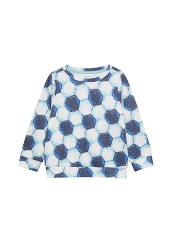 s.Oliver Junior Sweatshirt Fußball-Print 104-110