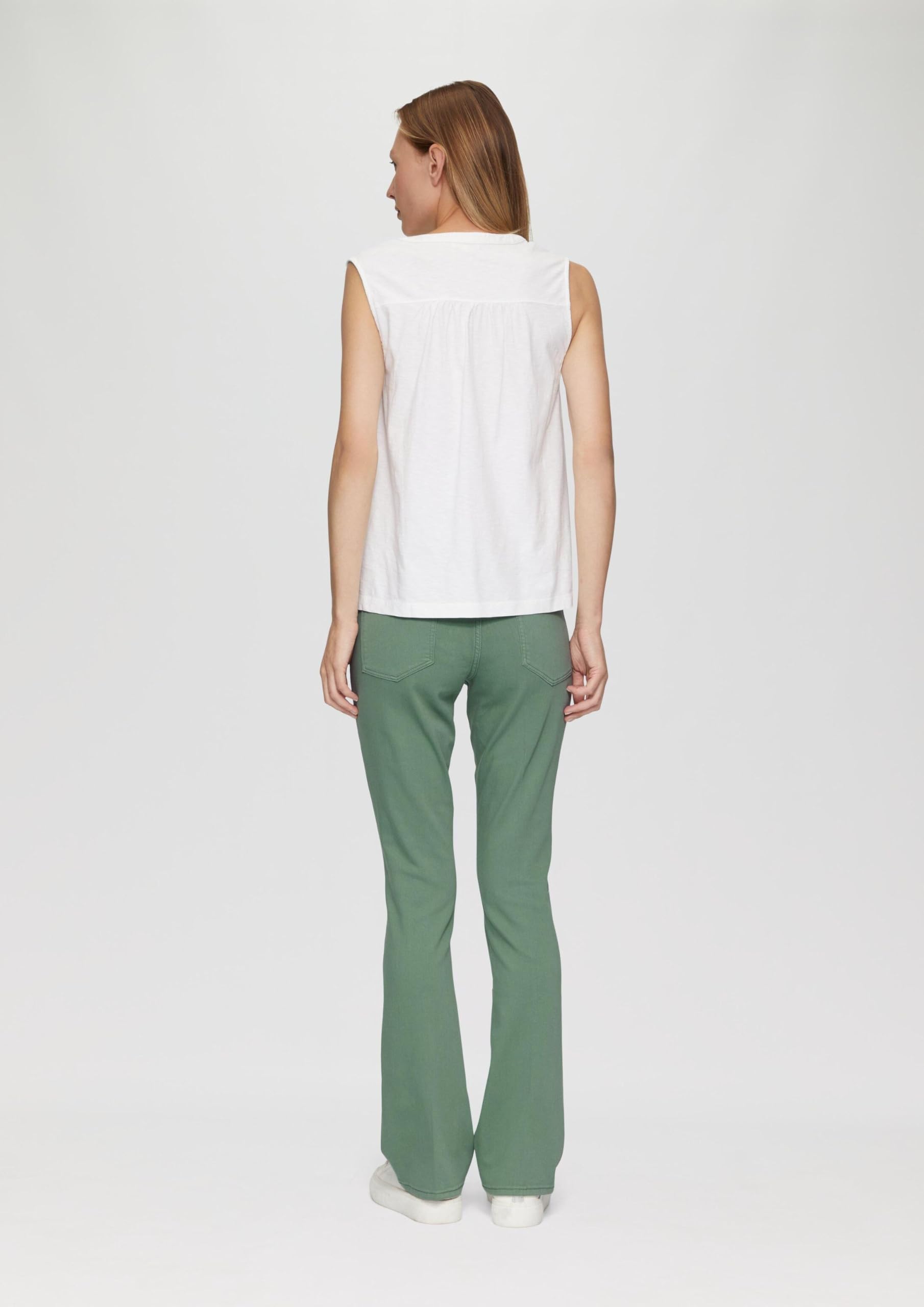 s.Oliver Beverly Ankle-Jeans Slim Fit Bootcut Mid Rise