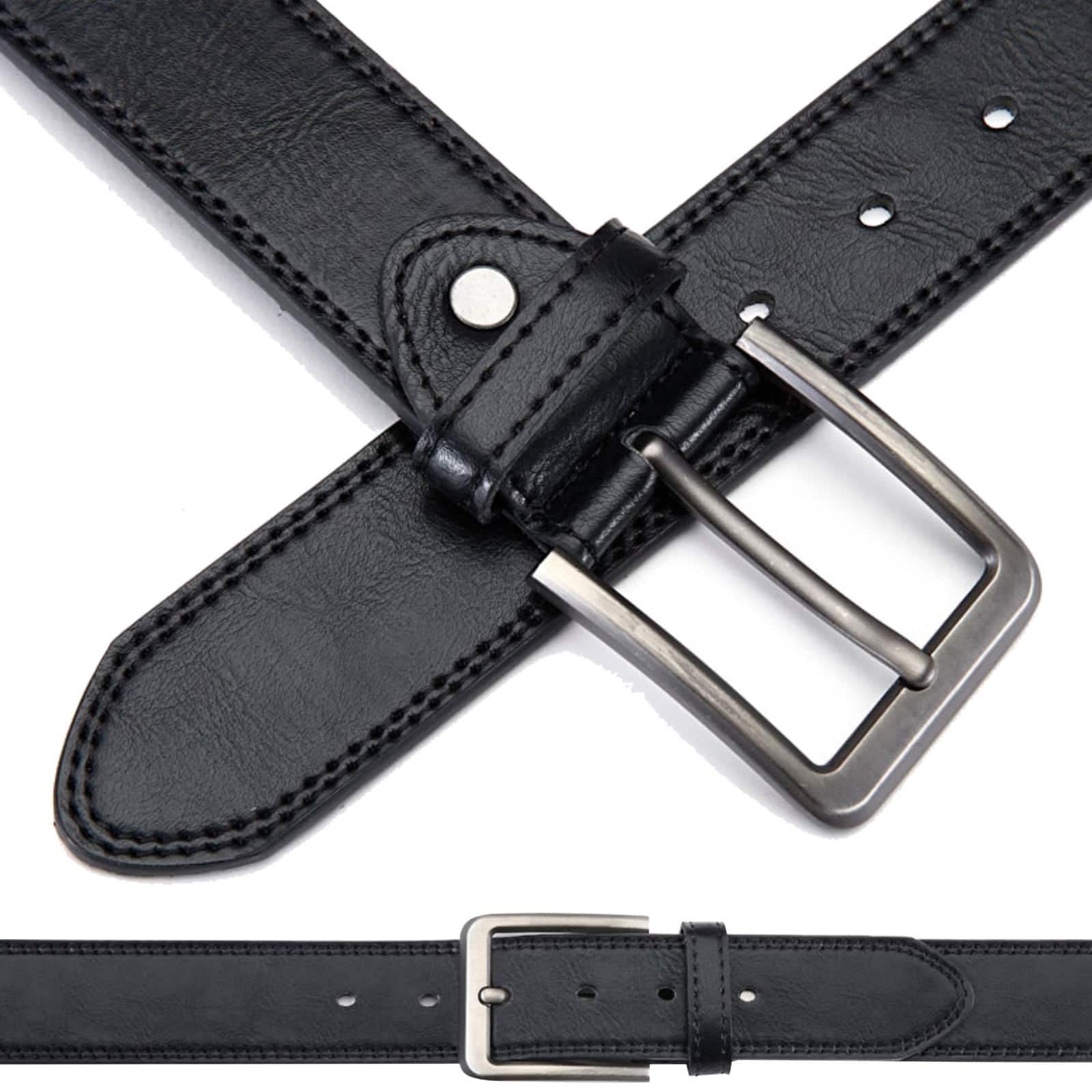BEZLIT Herren Gürtel 4 cm Leder kürzbar