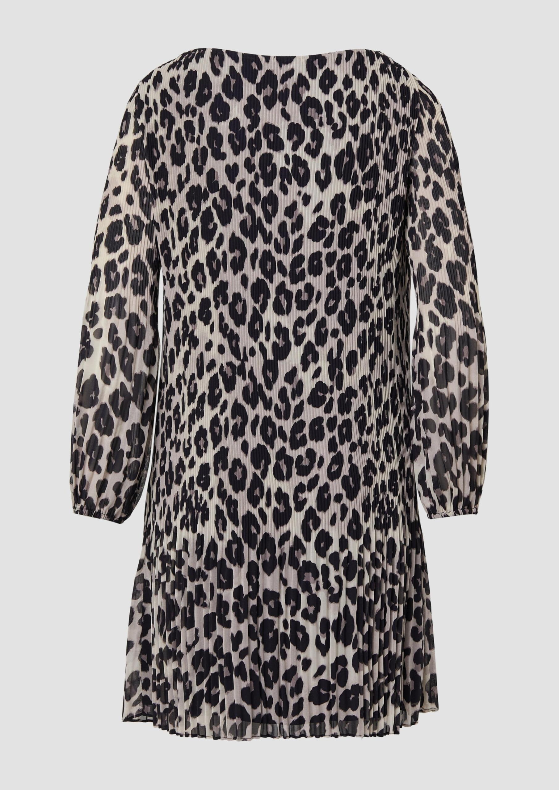 s.Oliver Black Label 2167247 Plissee-Kleid Gr.38 Print