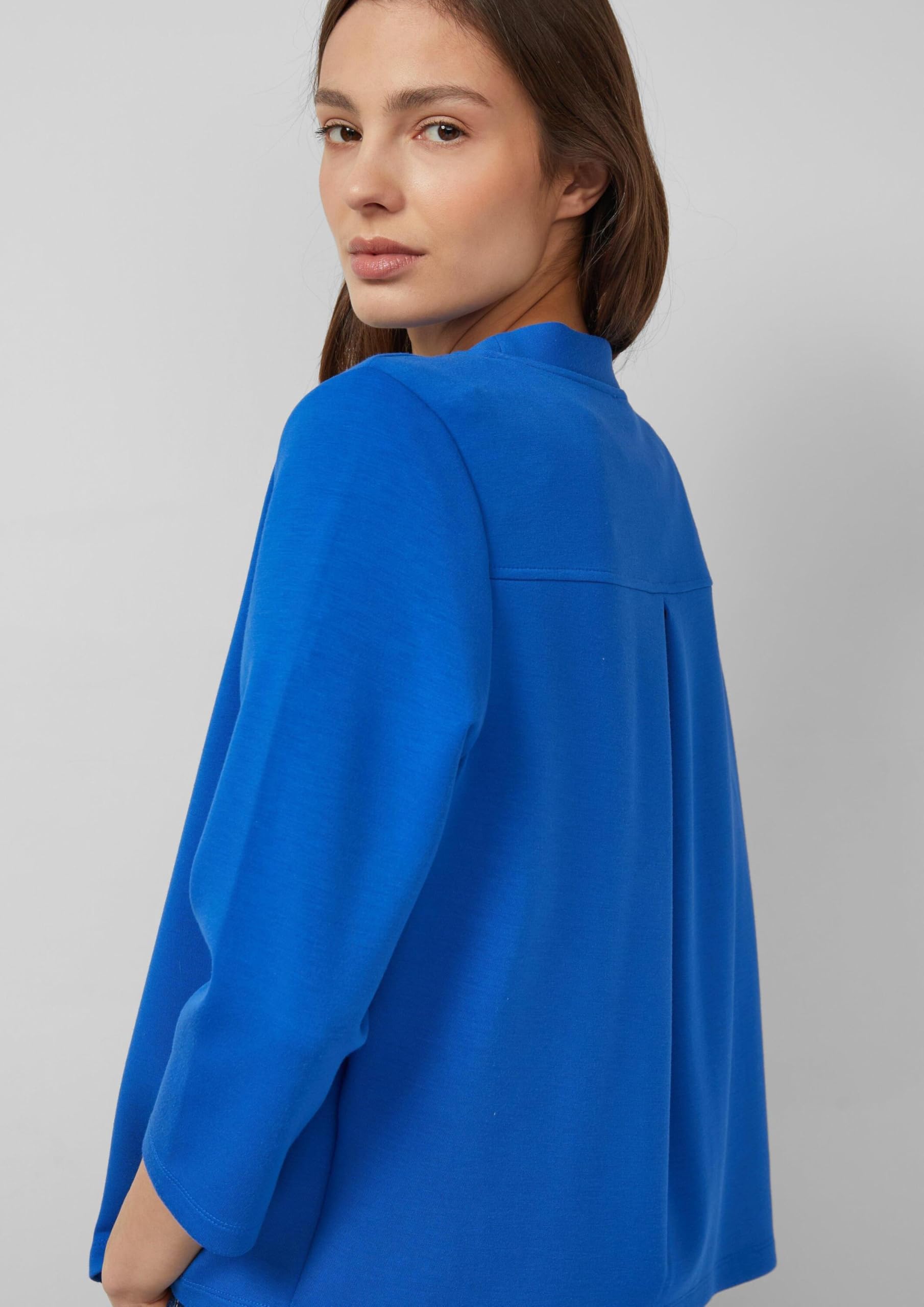 s.Oliver Red Label Sweatjacke 2176278 3/4 Arm royalblau