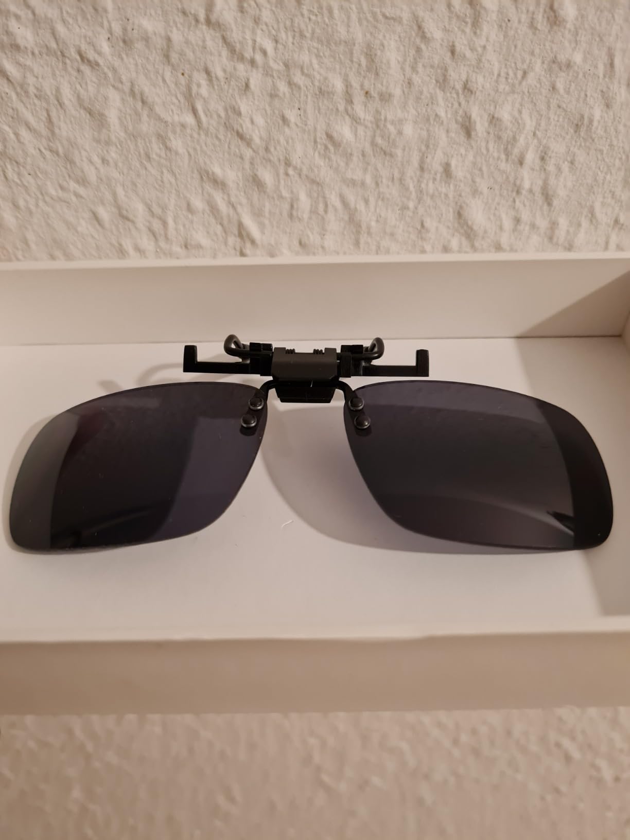 BEZLIT Clip On Sonnenbrille Aufsatz schwarz UV400