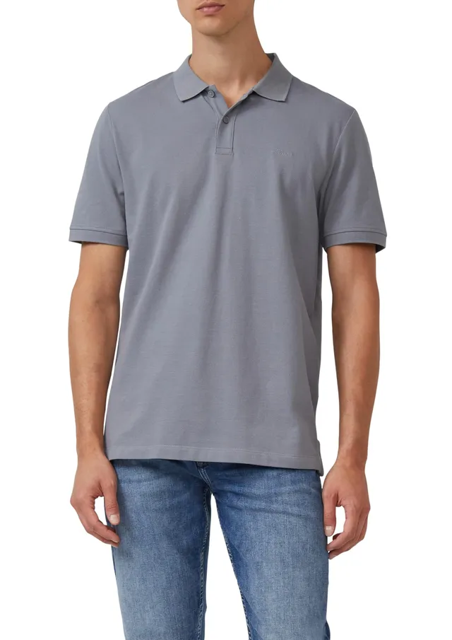 s.Oliver T-Shirt Herren schiefergrau Baumwolle Print