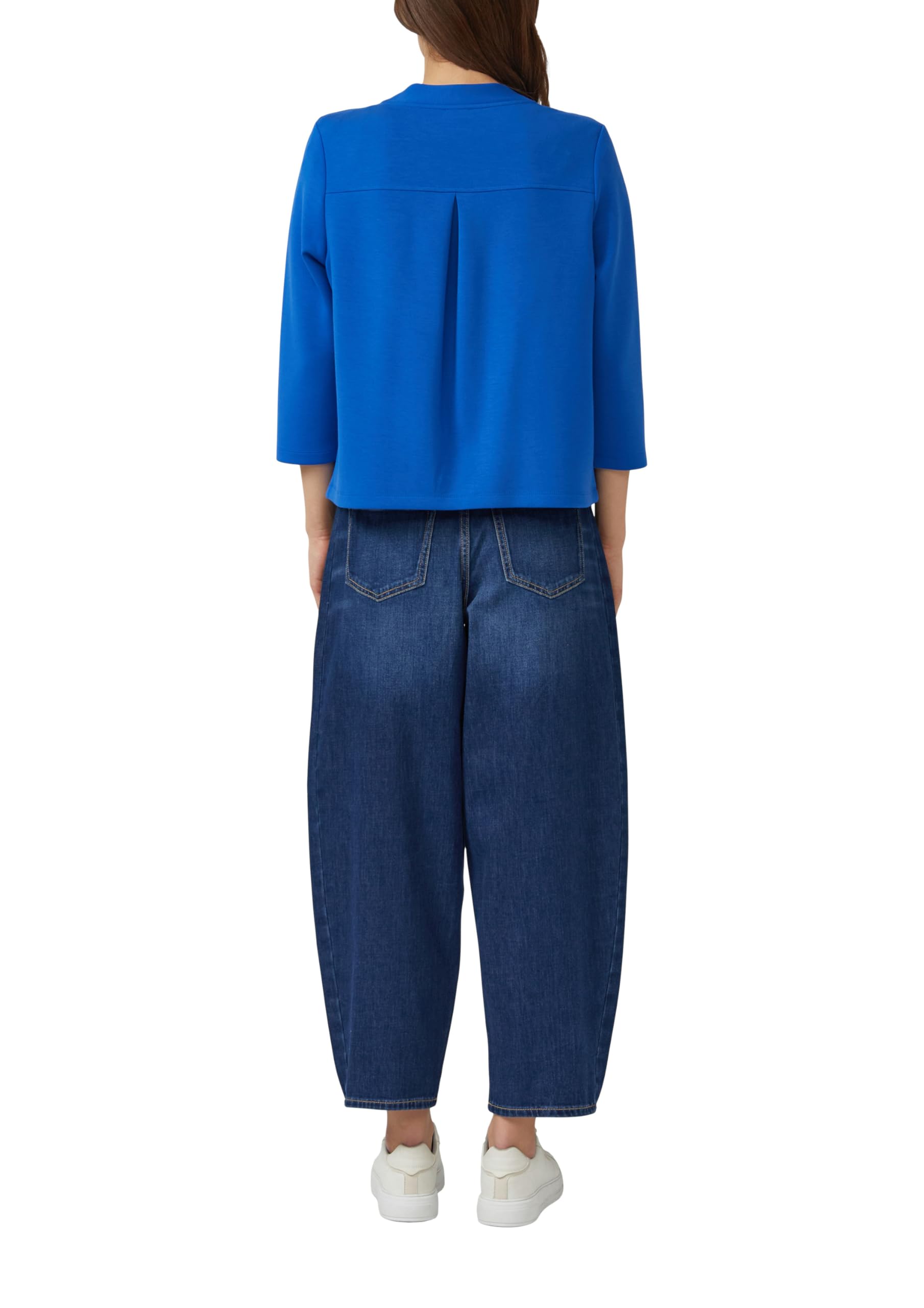 s.Oliver Red Label Sweatjacke 2176278 3/4 Arm royalblau