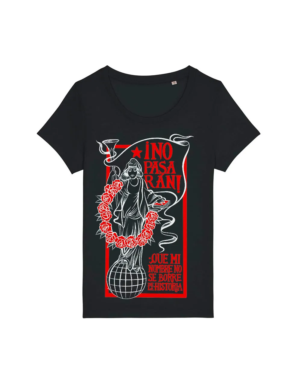 dna merch Las Trece Rosas Damen T-Shirt Gedenkmotiv